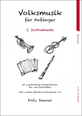 Volksmusik für Anfänger "C-Instrumente"