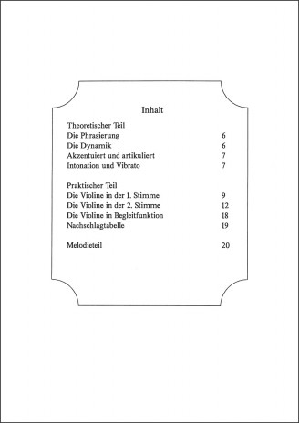 Die Geige in der Appenzellermusik