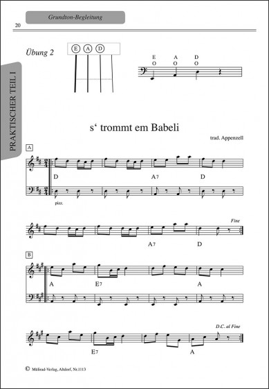 Der Kontrabass "Schule mit CD"