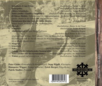 Bauerntänze Altdorf (CD)