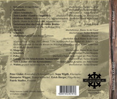 Bauerntänze Altdorf (CD)