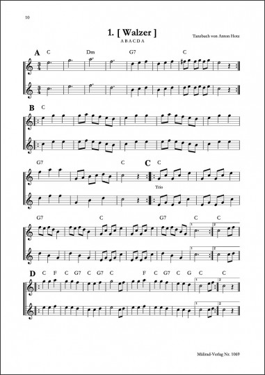 Alte Schwyzer Geigentänze