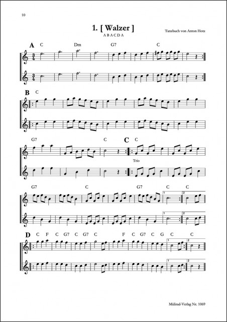 Alte Schwyzer Geigentänze