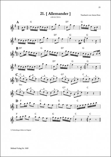 Alte Schwyzer Geigentänze