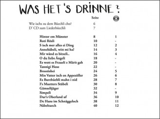 Schwizer Volksliedli (mit CD)