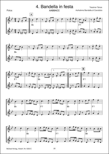 In Festa (Heft in C)