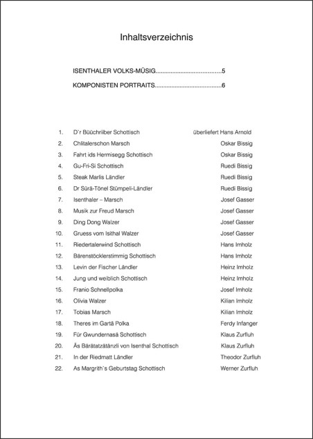 Isenthaler Volksmusik