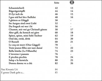 Schwizer Volksliedli (mit CD)