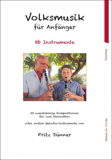 Volksmusik für Anfänger "Klarinette"